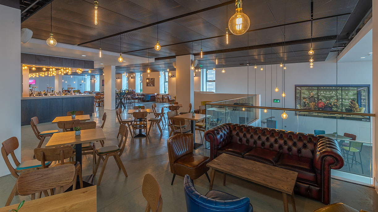 The Lobby space at MAST